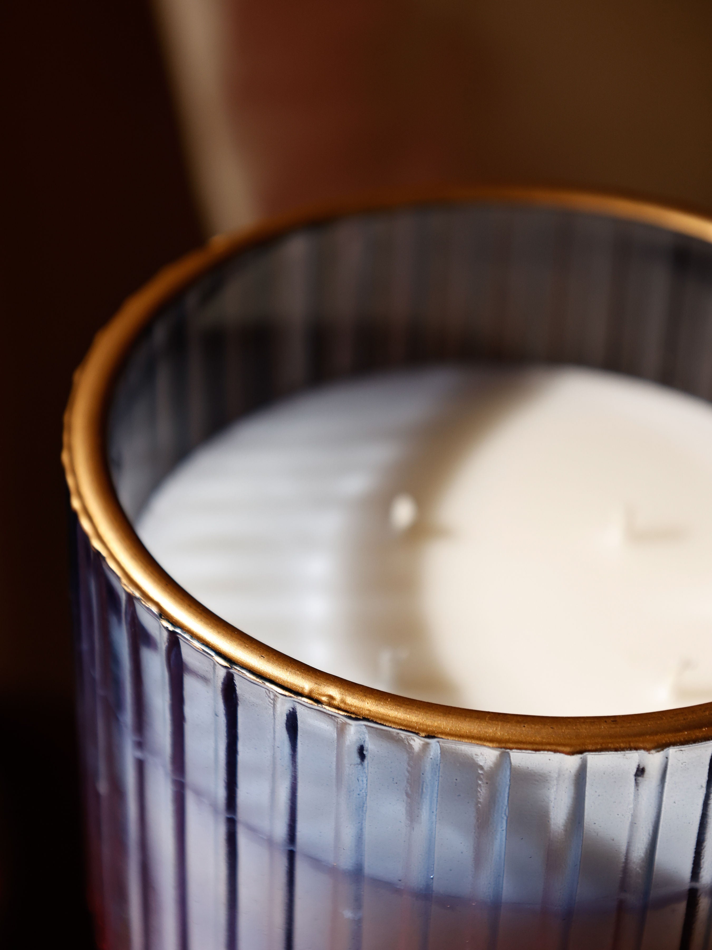 Whispering Woods – Vintage Jar Candle (Regal Blue)