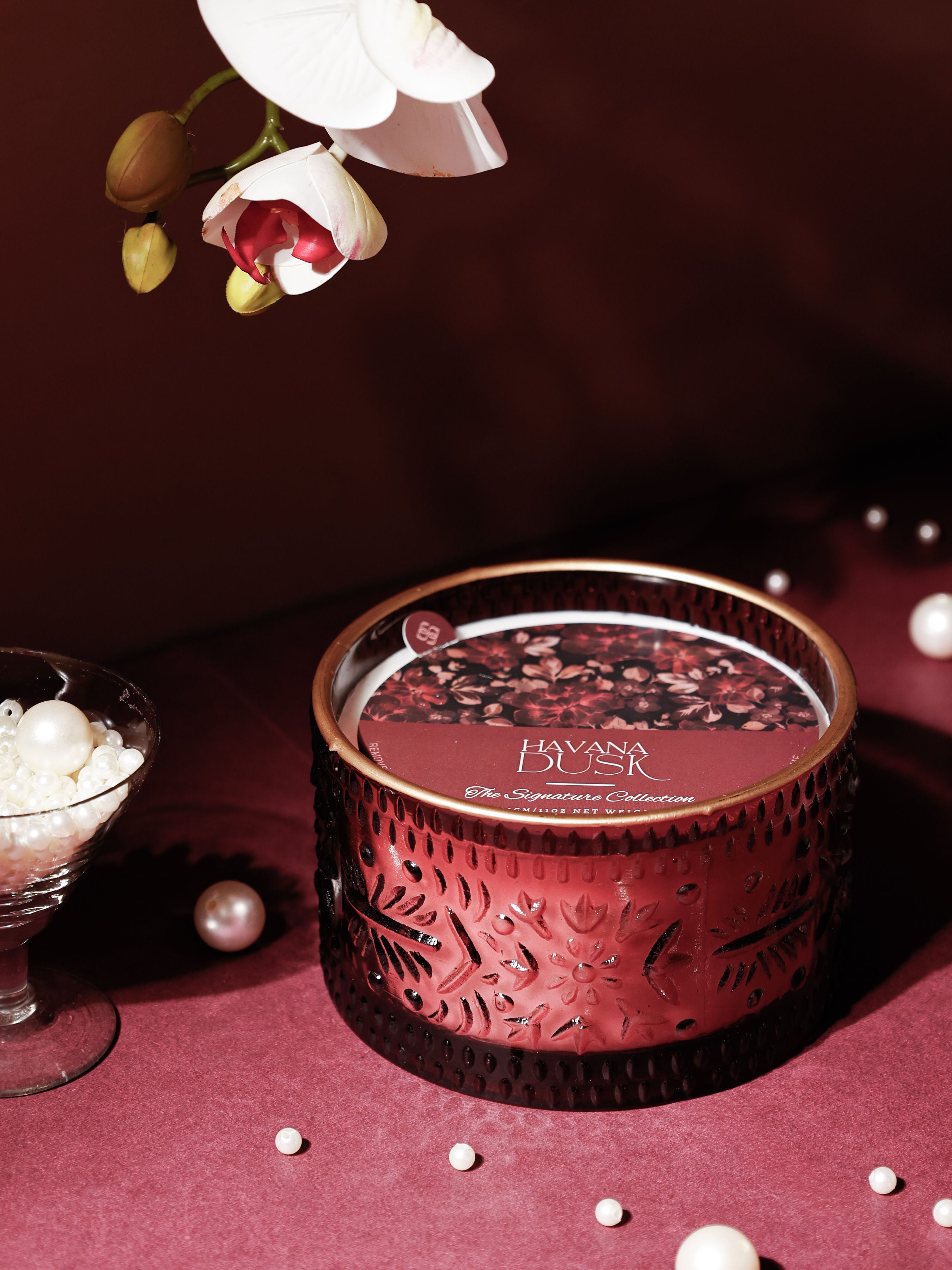 Havana Dusk – Luxe Heritage Jar Candle | Amber & Patchouli