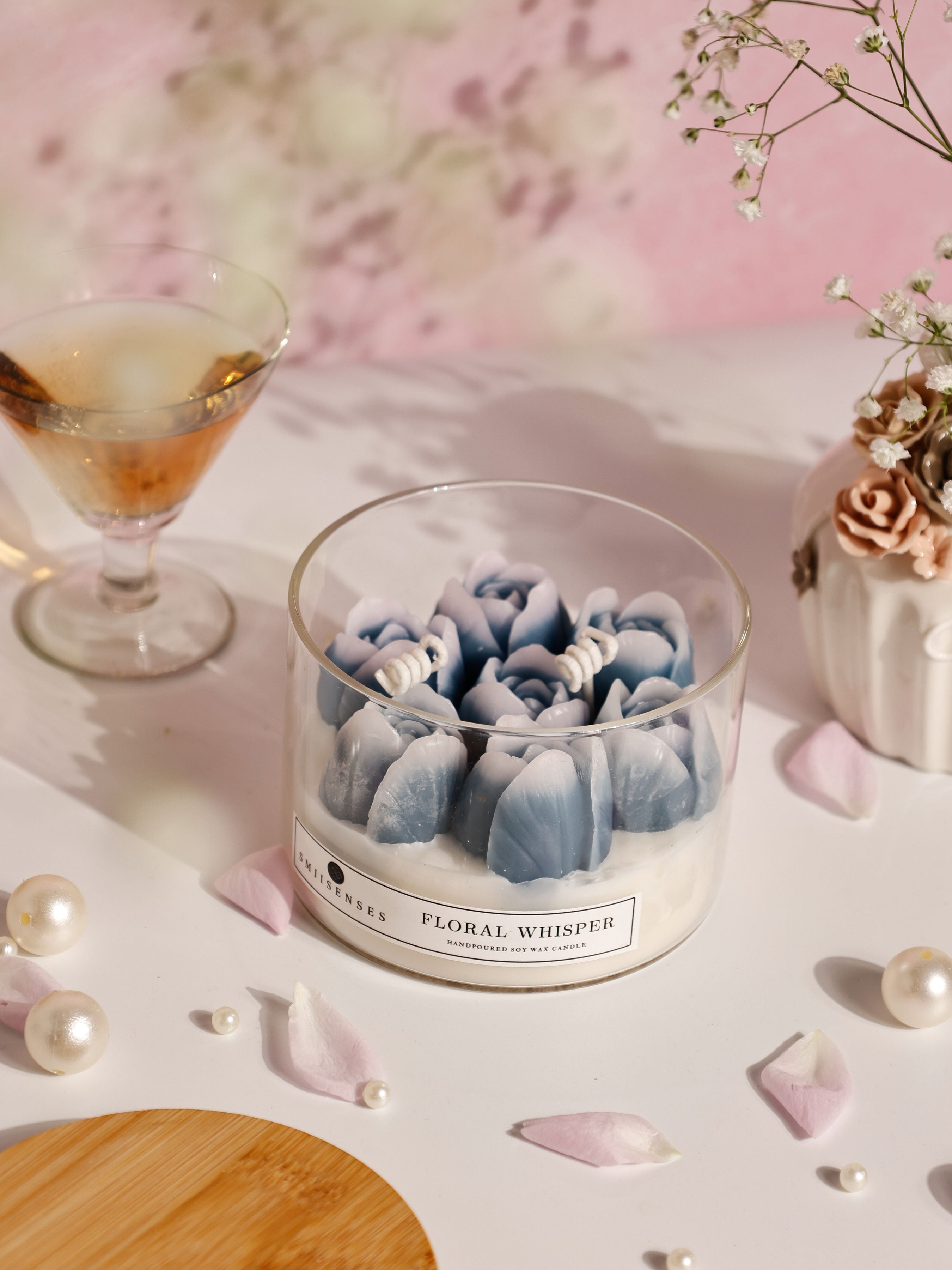 Tulip Garden – Floral Whispers Decorative Candle | Tulip & Sandalwood