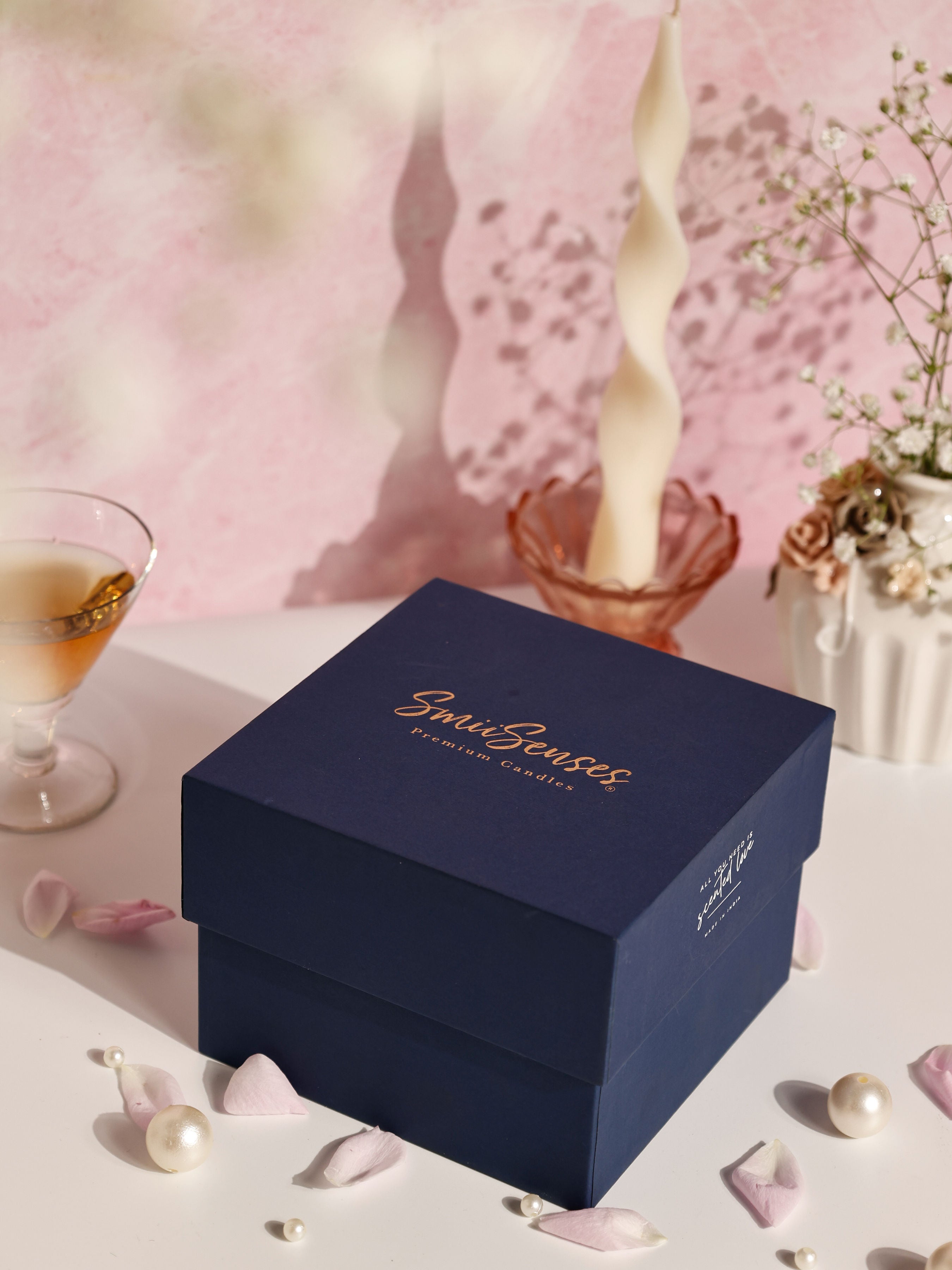 Peony Petals – Floral Whispers Decorative Candle | Peony & Soft Musk