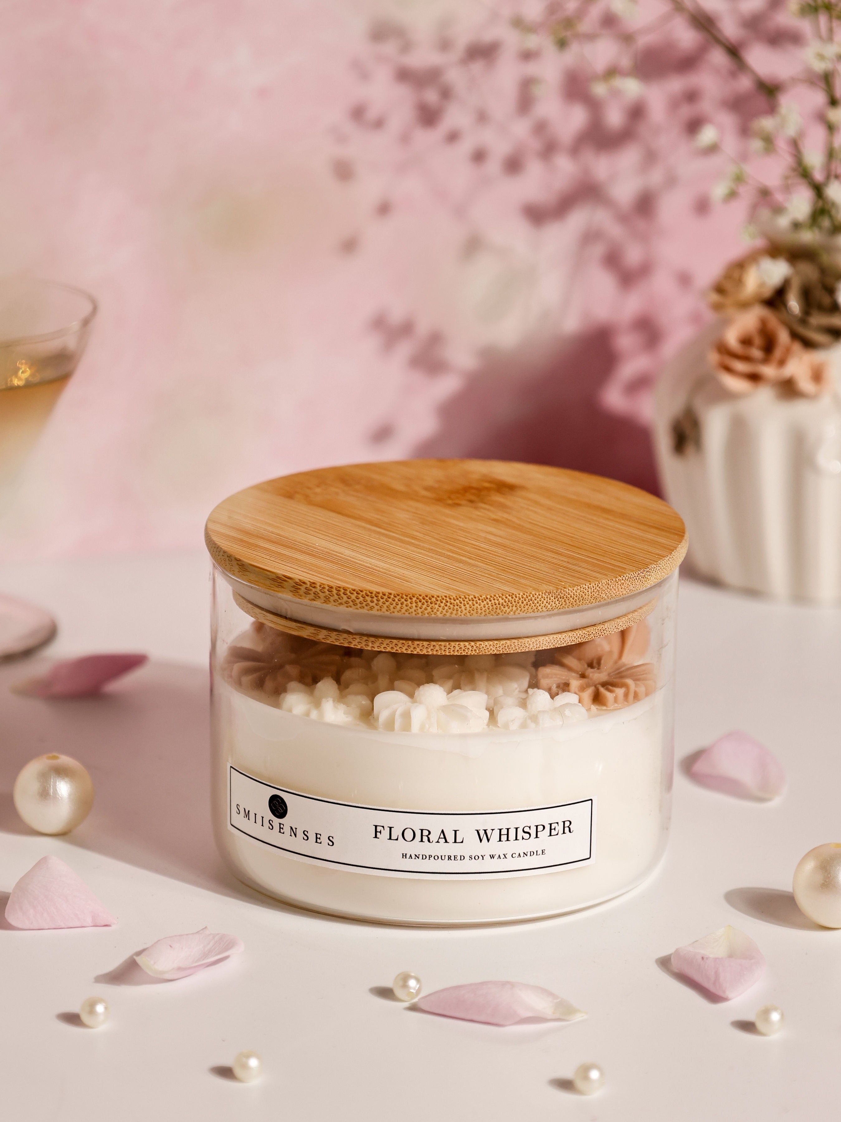 Mix Bouquet – Floral Whispers Decorative Candle | Gardenia & White Florals