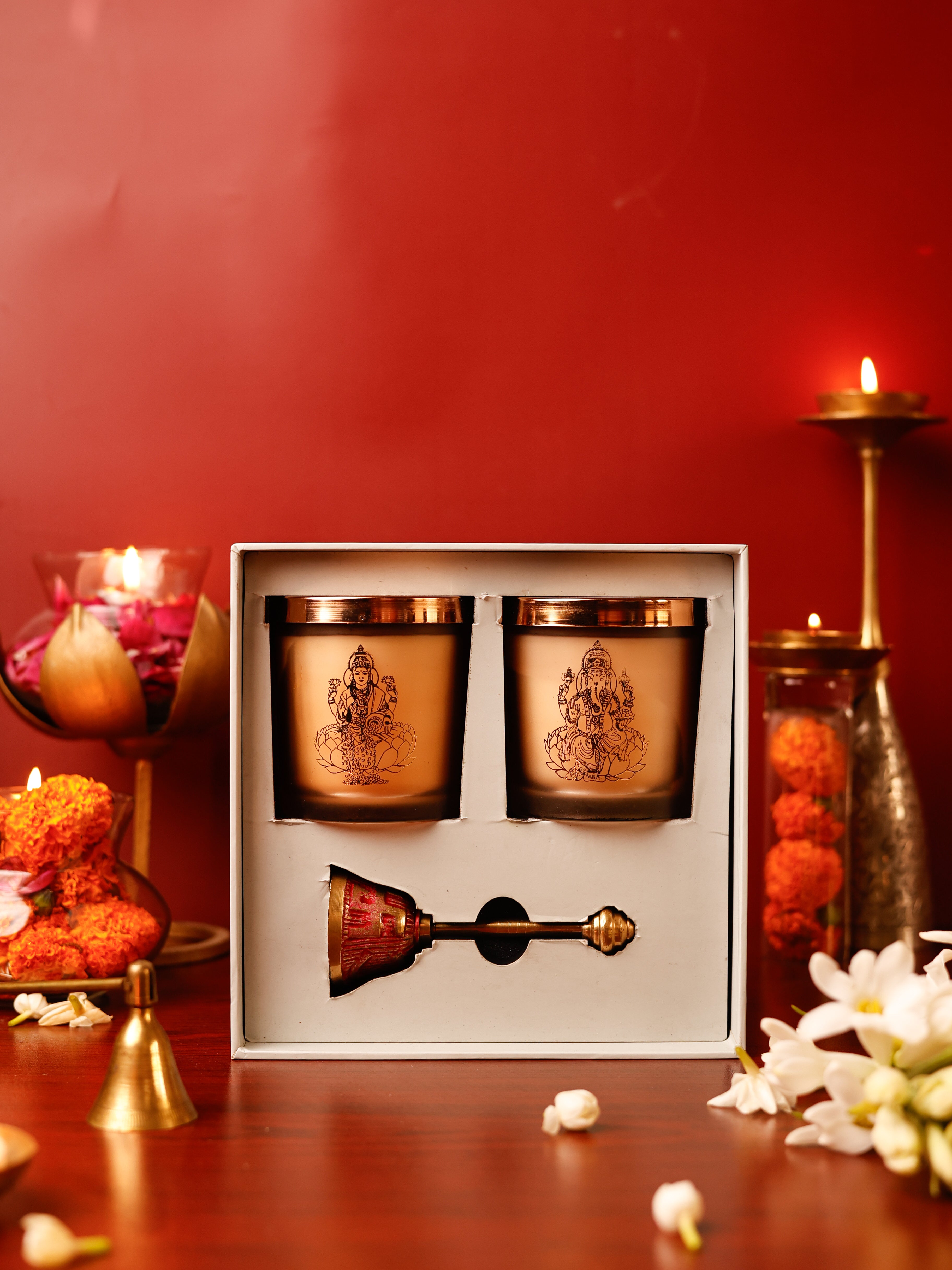 Lakshmi & Ganesh Limited Edition Gift Box with Bell