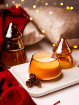 Christmas Glow - Glass Tree Candle