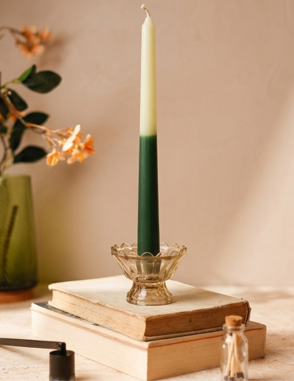 Forest Fern– Taper Candles (Set of 4) | Spruce Pine and Cedar Wood Smiisenses
