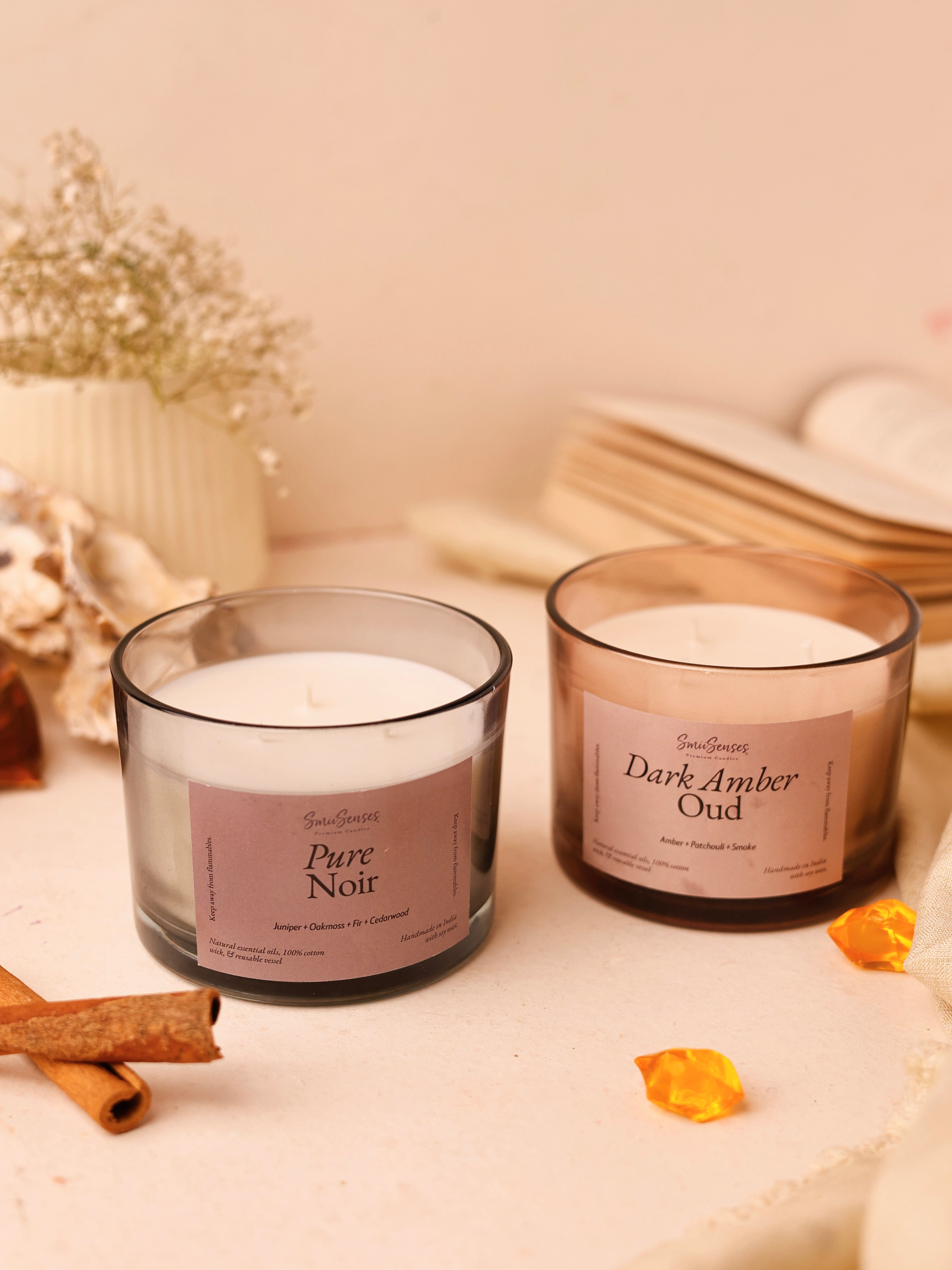 Dark Amber Oud 3-wick Candle