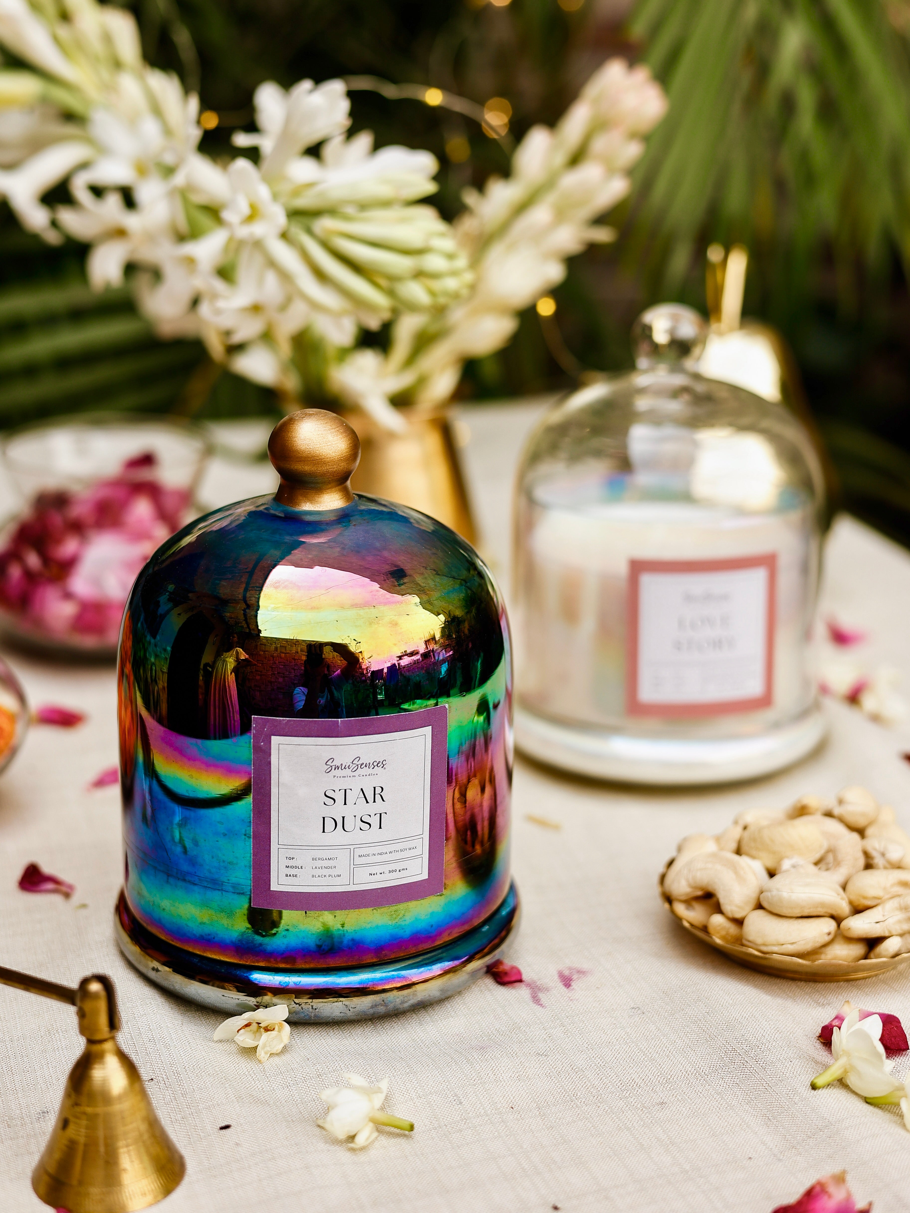 Star Dust 2-Wick Bell Jar