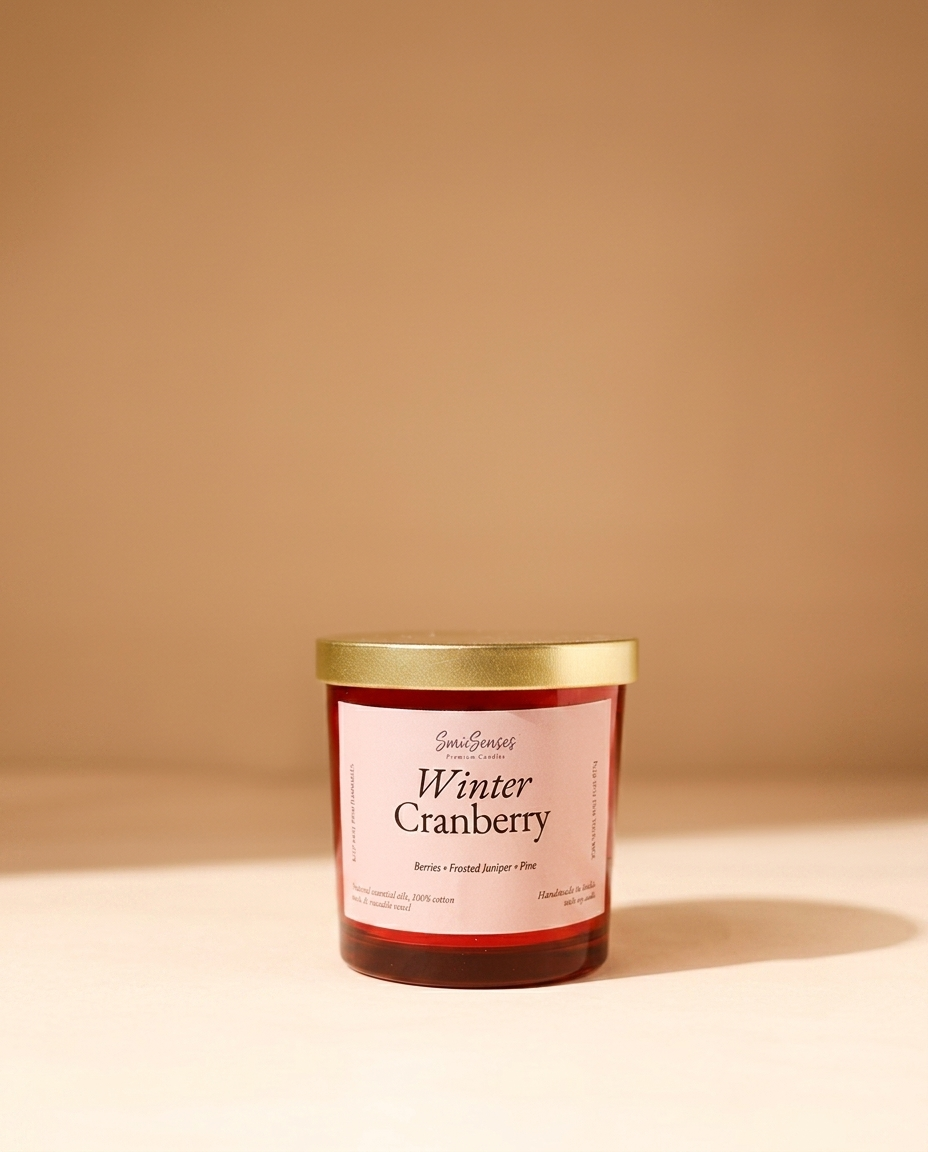 Winter Cranberry Candle