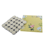 Lemongrass/Kesar Chandan Soy Tealights (Set of 25)