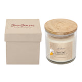 Starry Night (Midnight Jasmine & Amber 2 Wick Hammered Jar Candle)