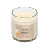 Starry Night (Midnight Jasmine & Amber 2 Wick Hammered Jar Candle)