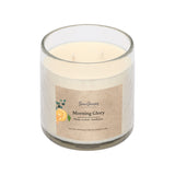 Morning Glory (Honey & Lemon 2 Wick Hammered Jar Candle)