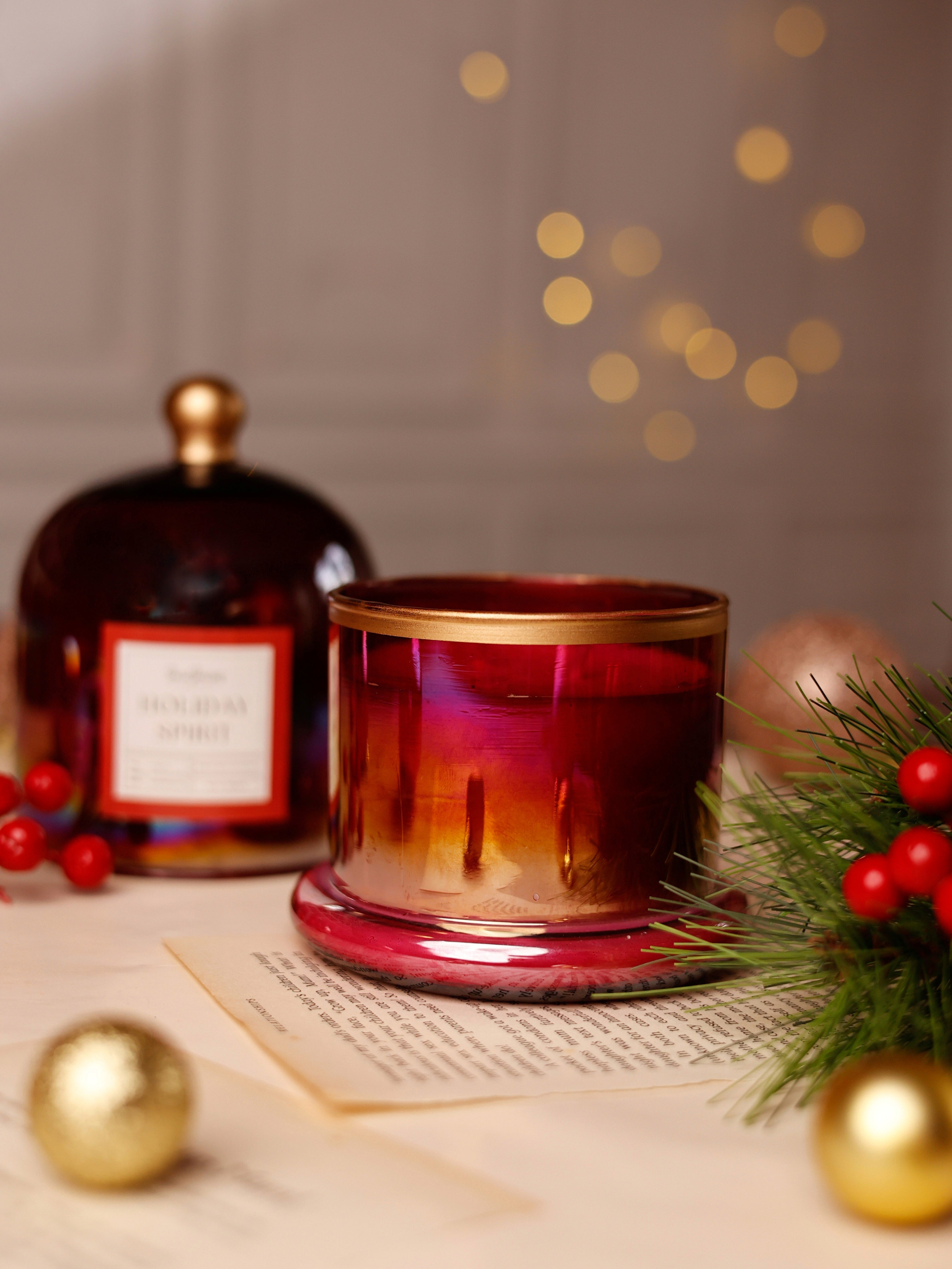 Holiday Spirit 2-Wick Bell Jar