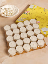 Orchard Blossoms Jumbo Party Tealights (Set of 25) - 8 hours burn time