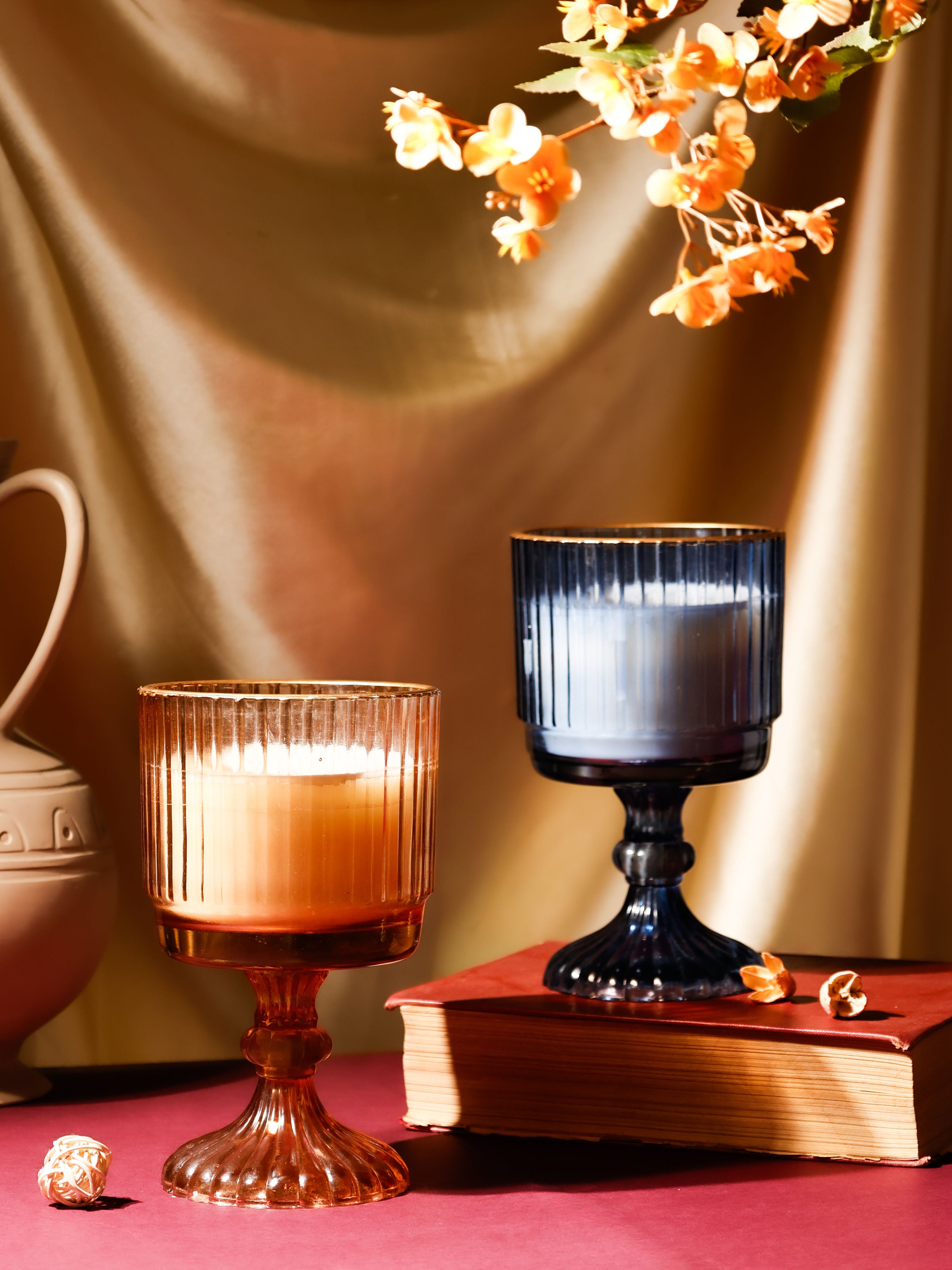 Whispering Woods – Vintage Jar Candle (Regal Blue)