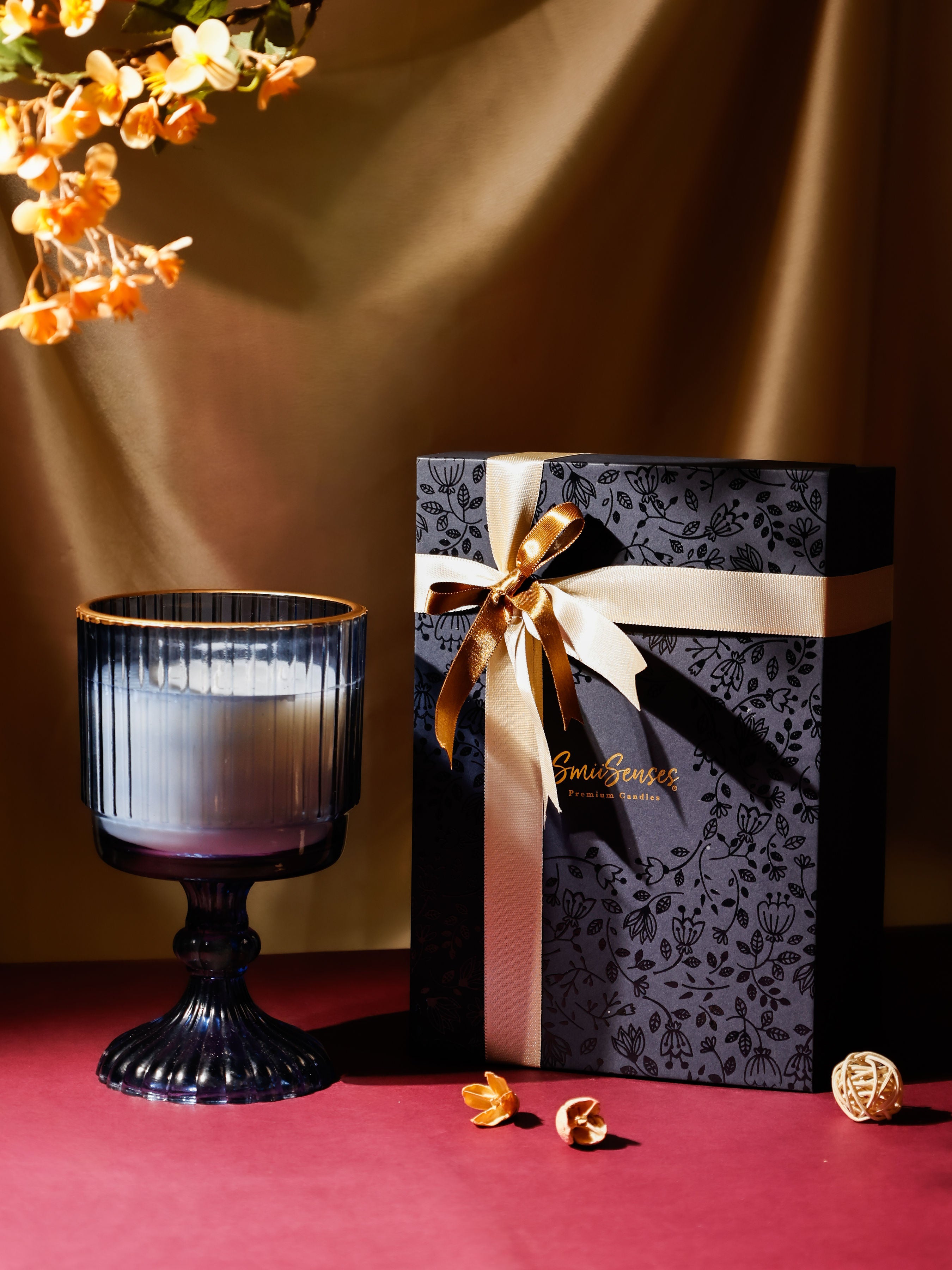 Whispering Woods – Vintage Jar Candle (Regal Blue)