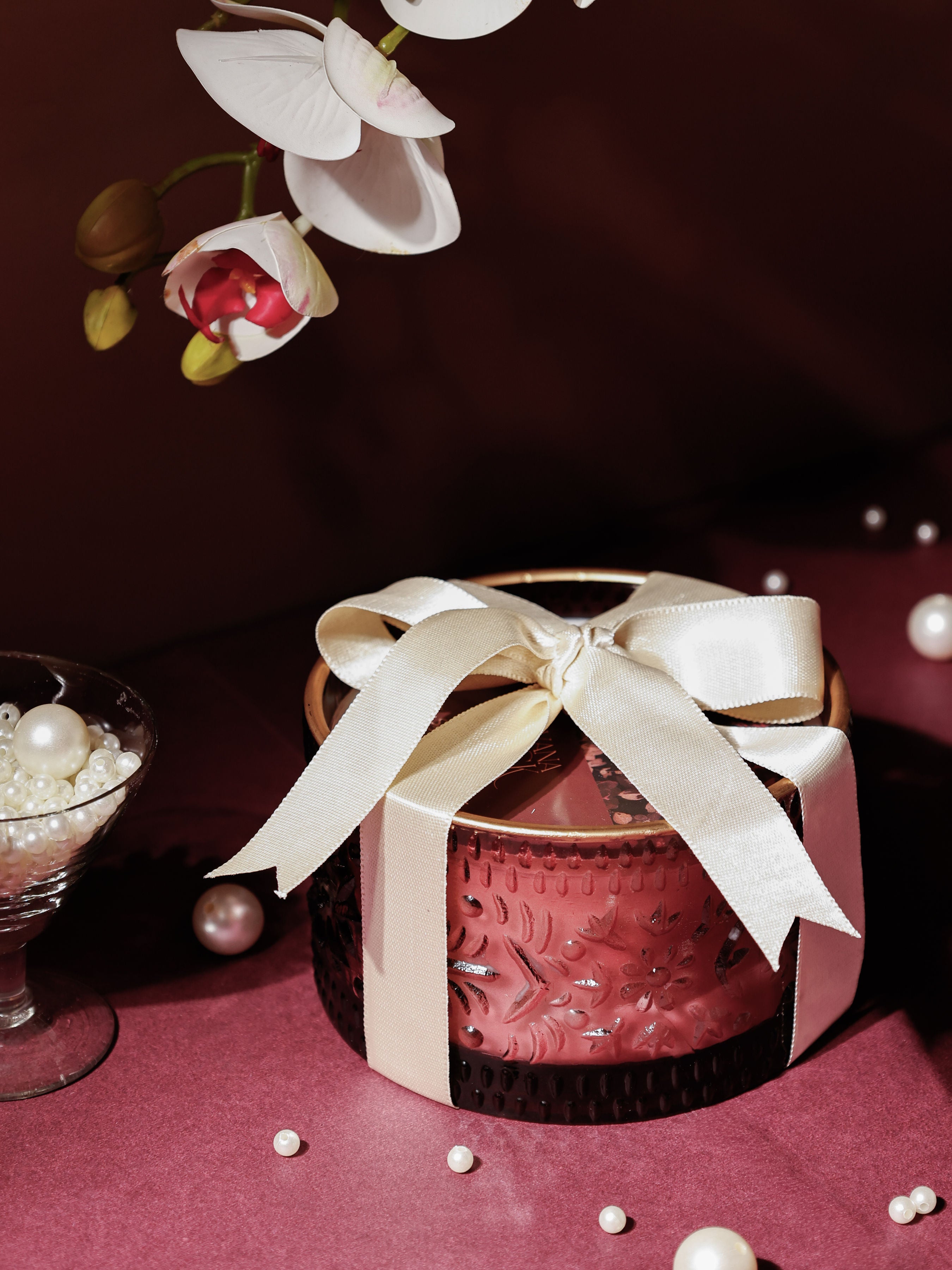 Havana Dusk – Luxe Heritage Jar Candle (Wine)