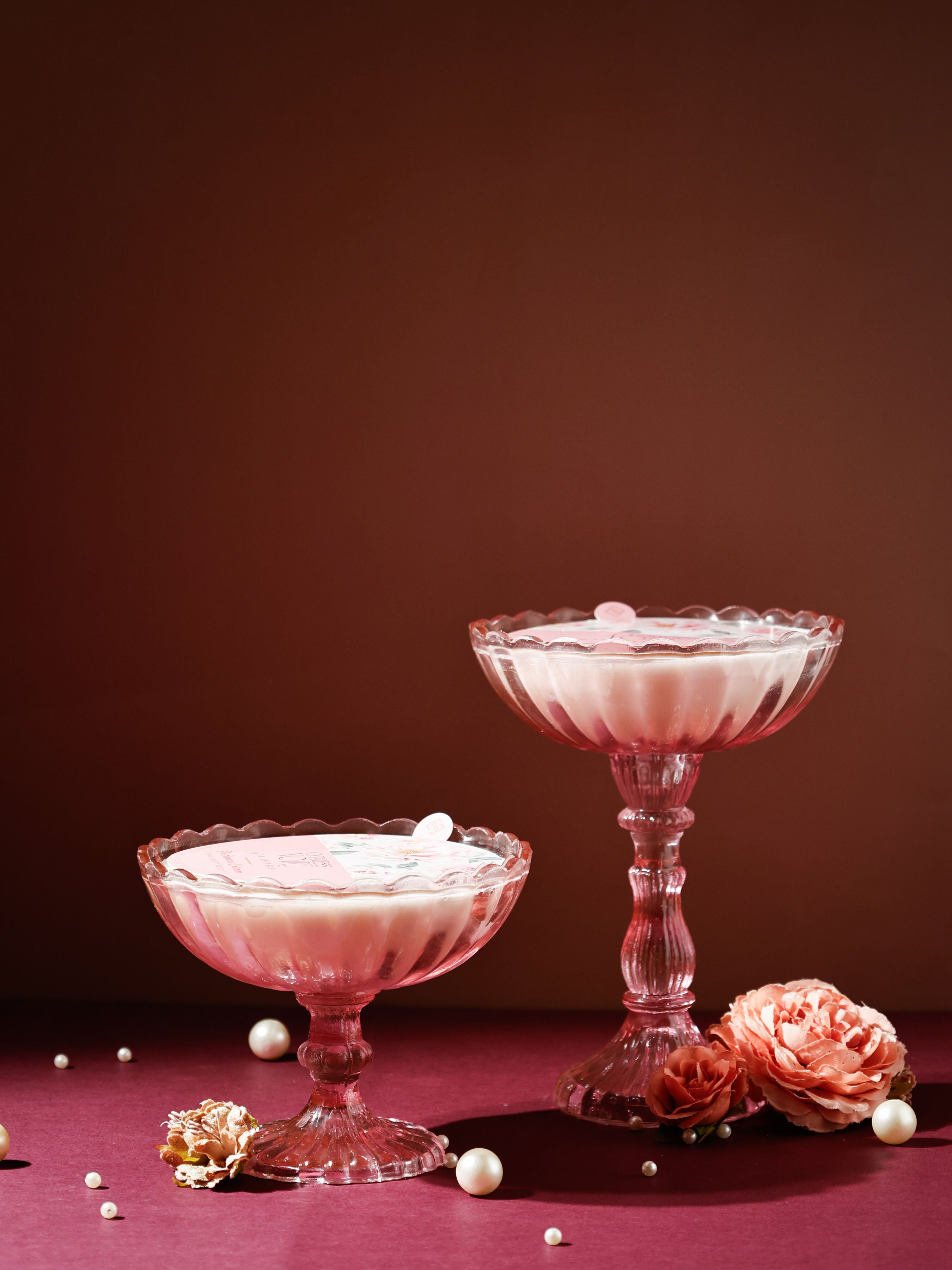 Cyprès Noire – Set of 2 Luxury Blush Jar Candles