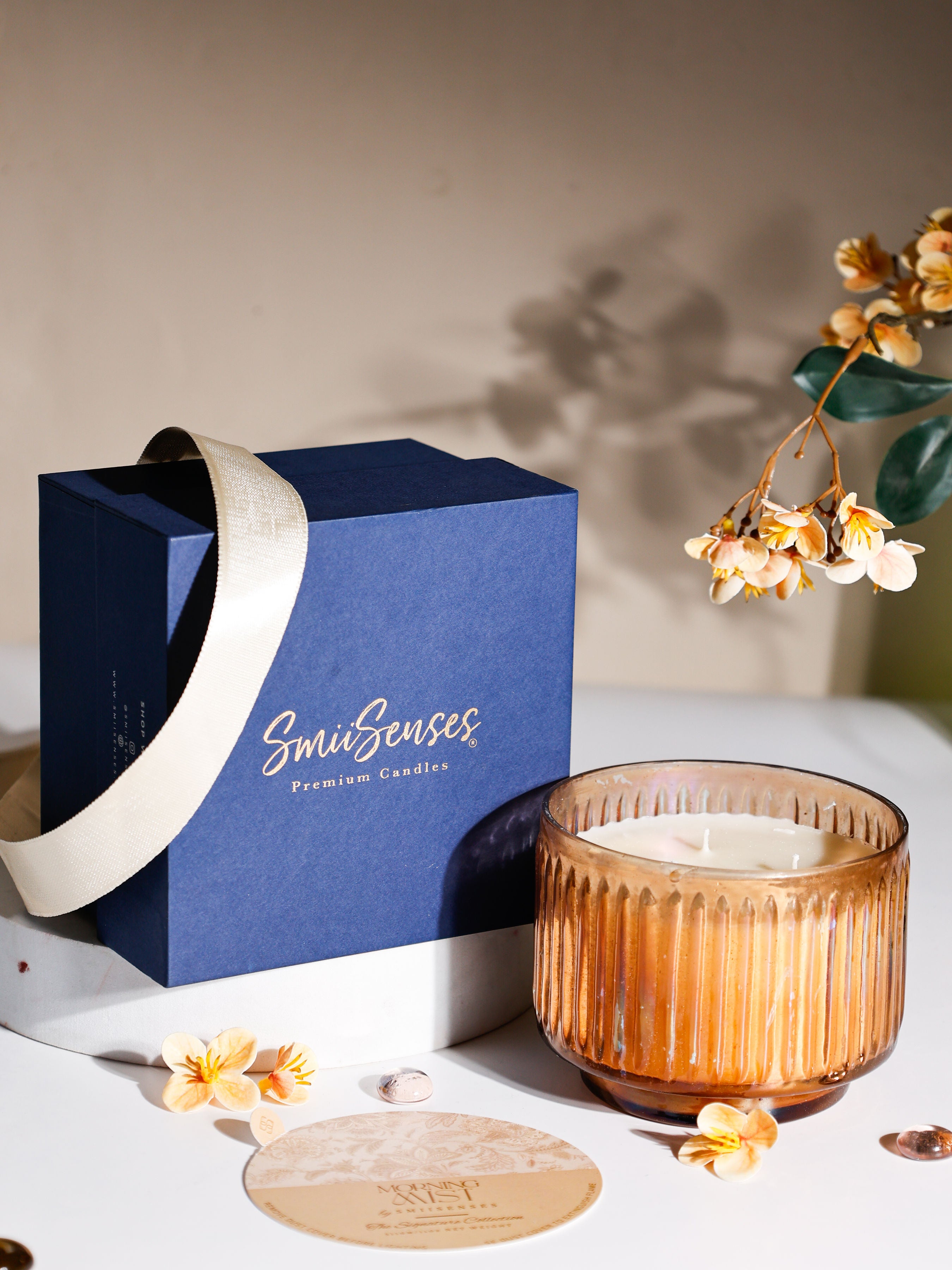 Morning Mist – Dawn to Dusk Candle (Amber)