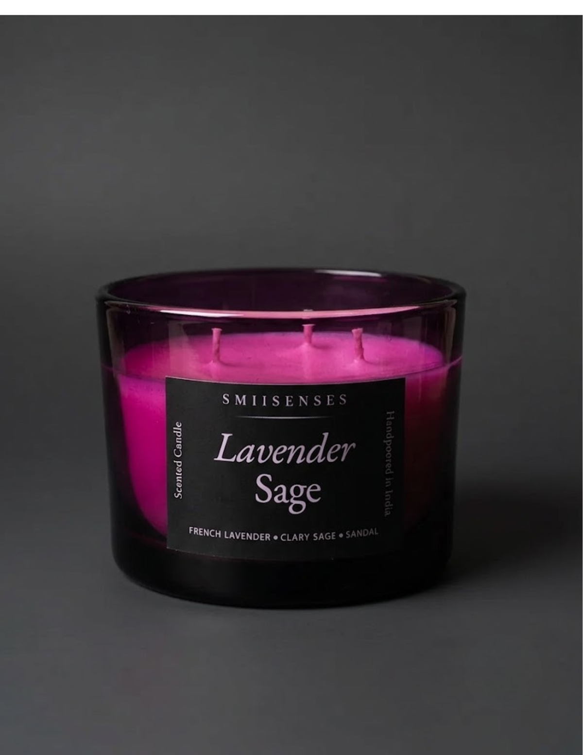Sage & Lavender | 3-Wick Candle Smiisenses