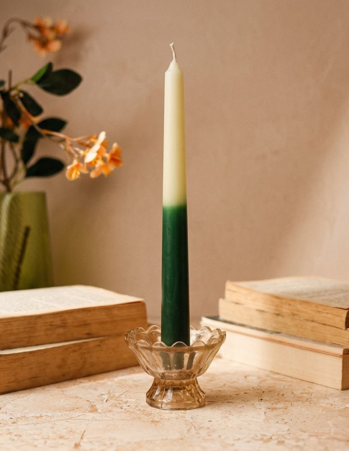 Forest Fern– Taper Candles (Set of 4) |  Spruce Pine and Cedar Wood Smiisenses