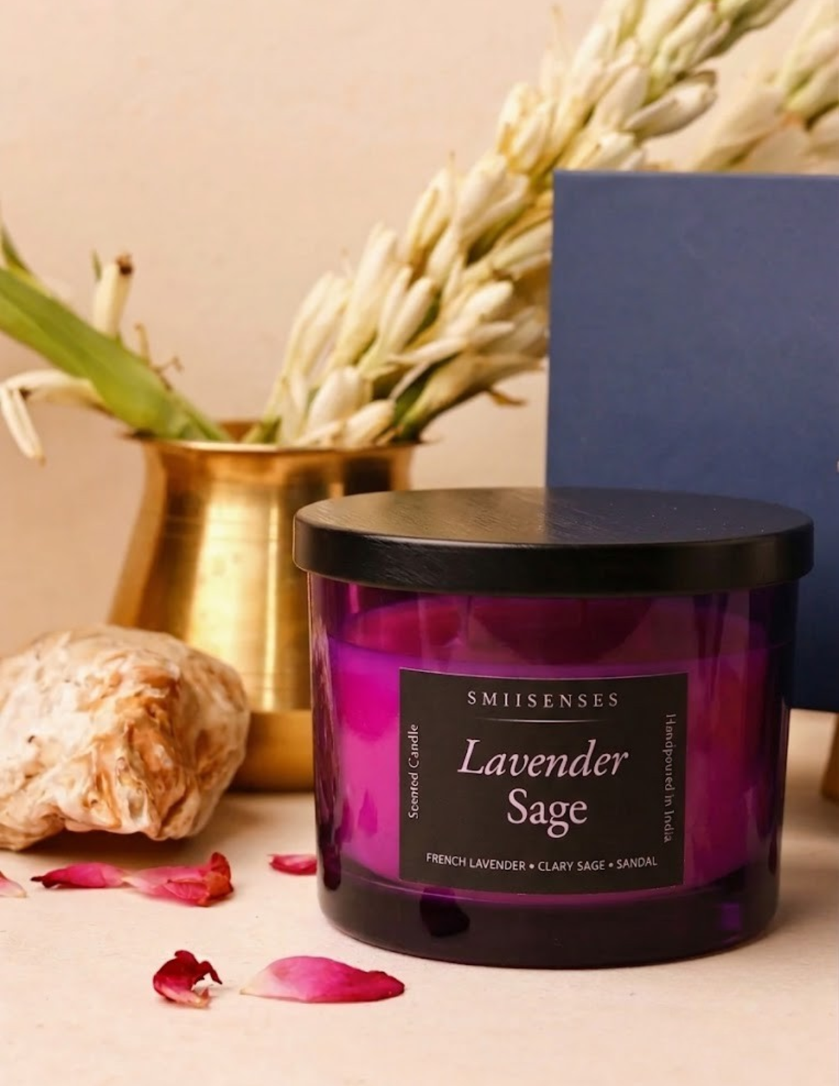 Sage & Lavender | 3-Wick Candle Smiisenses