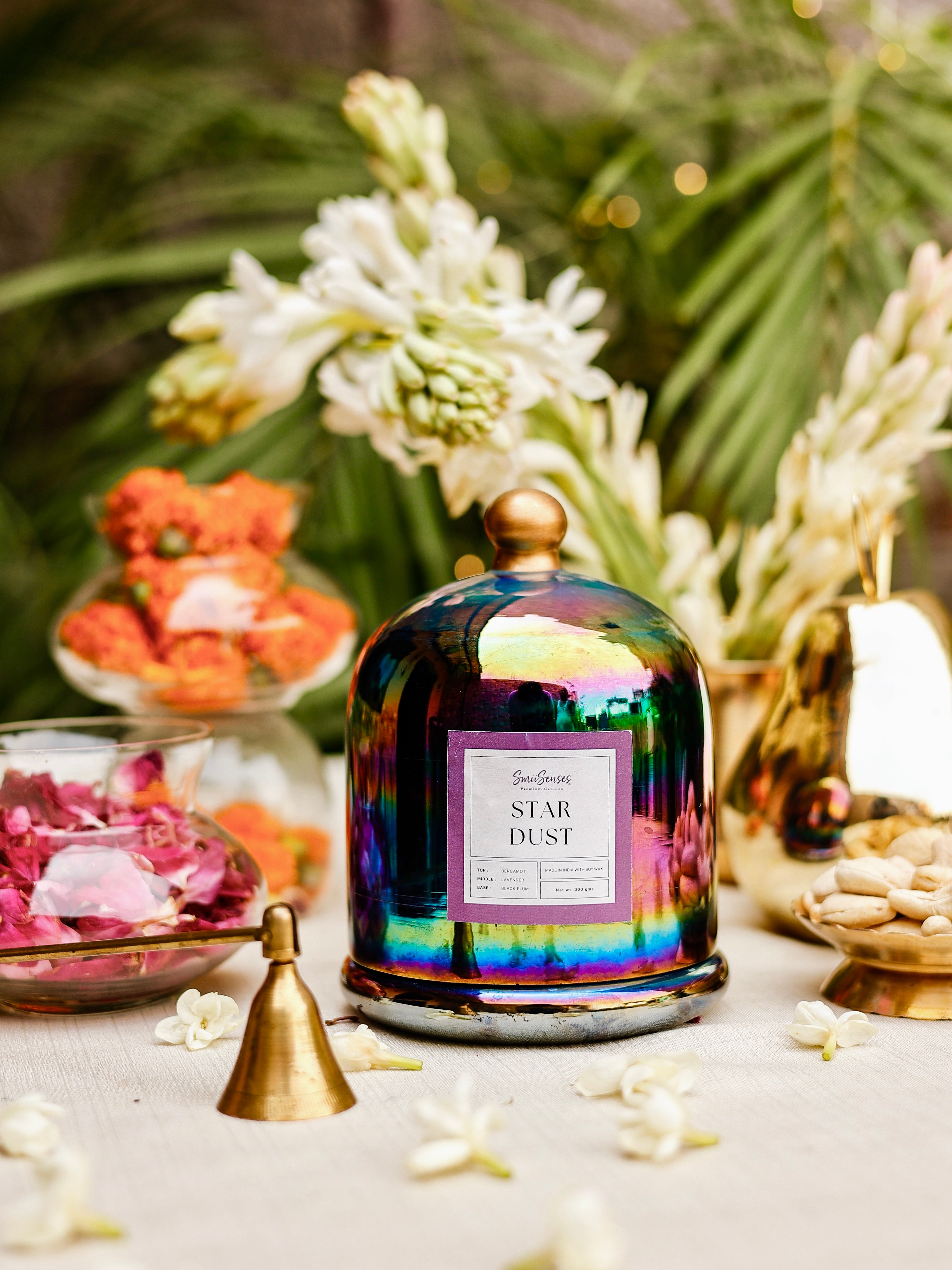 Star Dust 2-Wick Bell Jar