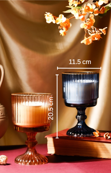 Whispering Woods – Vintage Jar Candle (Regal Blue)